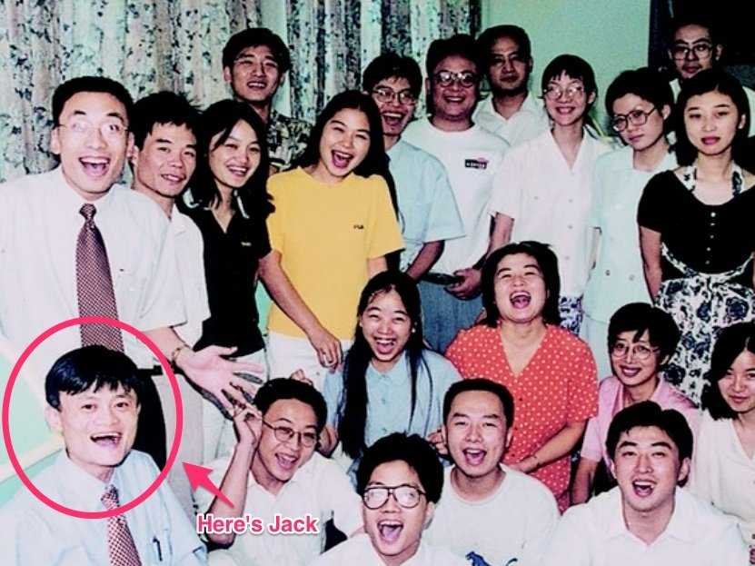 Jack Ma ในช่วงเริ่มต้นประสปความสำเร็จ