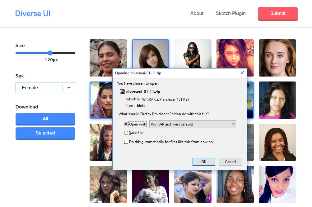 ตอน download จะได้เป็นไฟล์ zip
